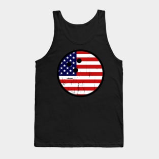 Usa America Flag Bowling 4Th Of July Tank Top